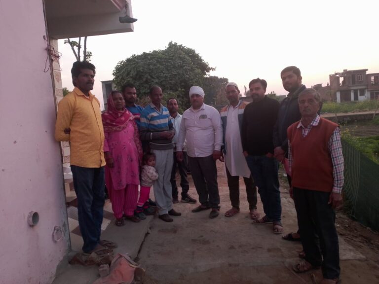 भारतीय किसान यूनियन अराजनैतिक ने अनिश्चितकालीन धरना प्रदर्शन किया जनसंपर्क